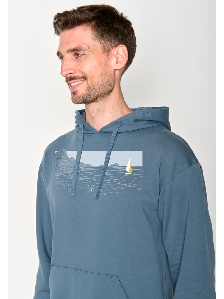 

Худи Nature Cliffsail в цвете Old Blue GreenBomb