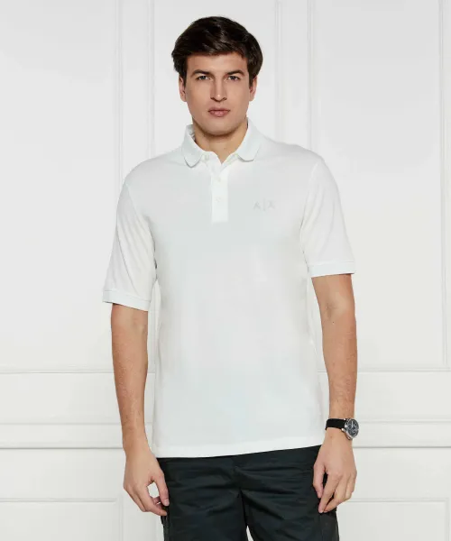 

Футболка поло Regular fit Armani Exchange, белый