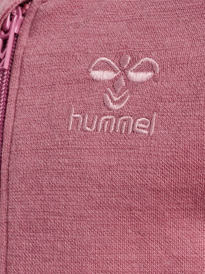 Толстовка Hummel Reißverschluss Jacket Hmlwulbato Mädchen, цвет DECO ROSE — фото 3