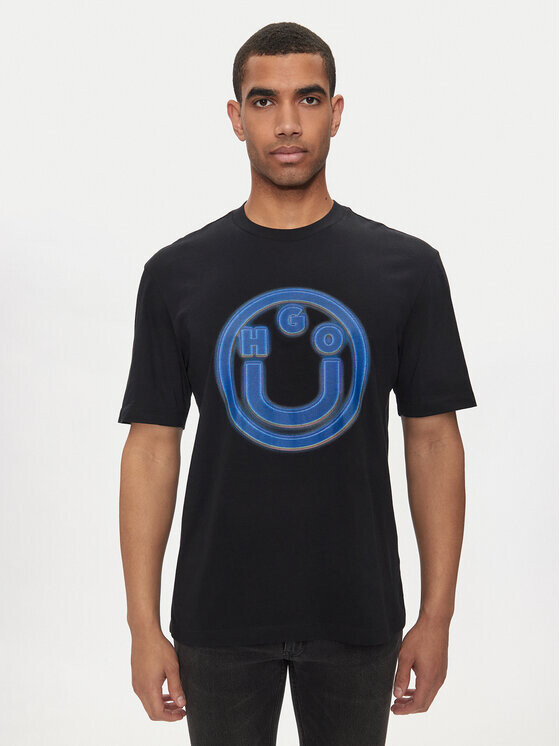

Футболка стандартного кроя Hugo, черный