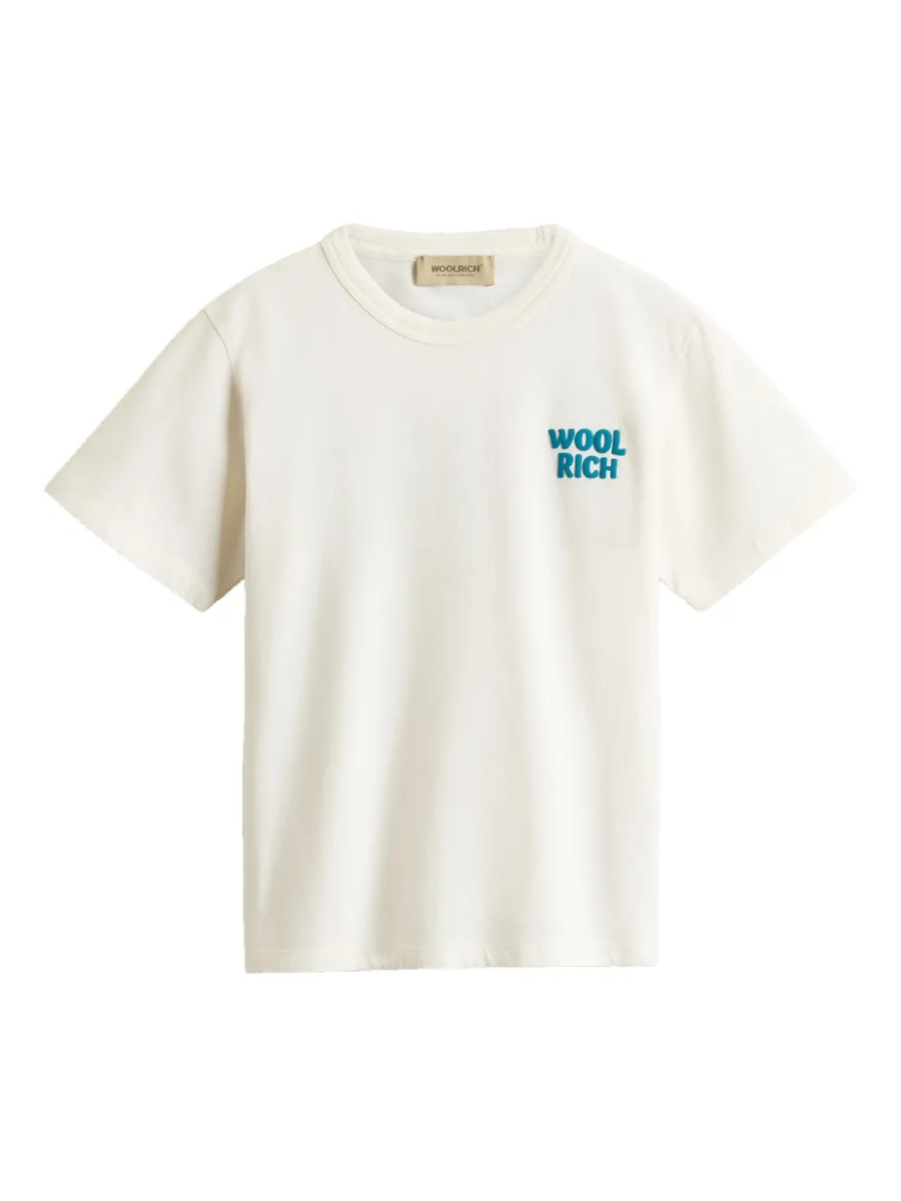 

Футболка Woolrich Surf-принт, белый