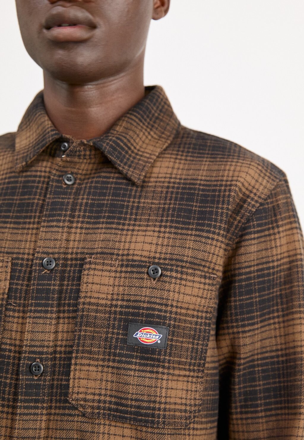 

Рубашка EVANSVILLE Dickies, коричневый