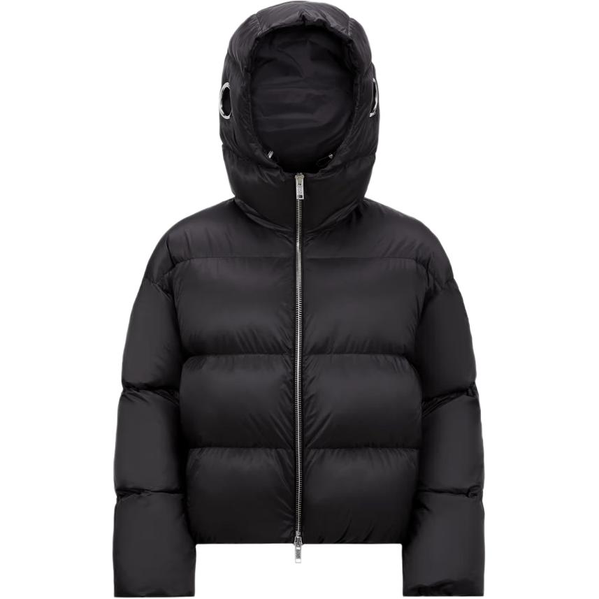 

MONCLER GENIUS Короткая пуховая куртка с капюшоном Moncler X Willow Smith Skaara, Black