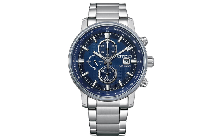 

CITIZEN Часы Light Powered Quartz Movement Stainless Steel Strap Watch Men's Watch Blue Dial CA0840 87L, Blue Dial