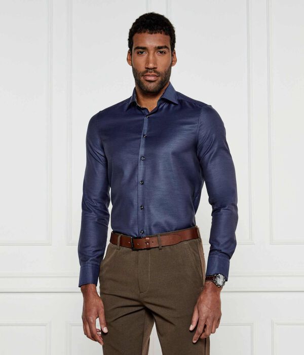 

Рубашка Slim fit Stenströms, синий