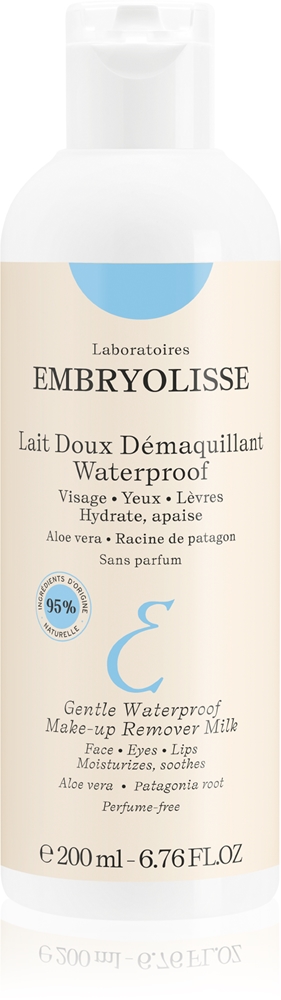

Lait doux démaquillant водостойкое увлажняющее молочко для снятия макияжа для всех типов кожи Embryolisse, 200 мл
