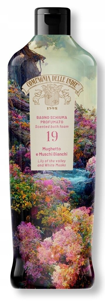 

Compagnia Delle Indie 19, Парфюмированная жидкость для ванн «Ландыш с белым мускусом», 500 мл Inna Marka