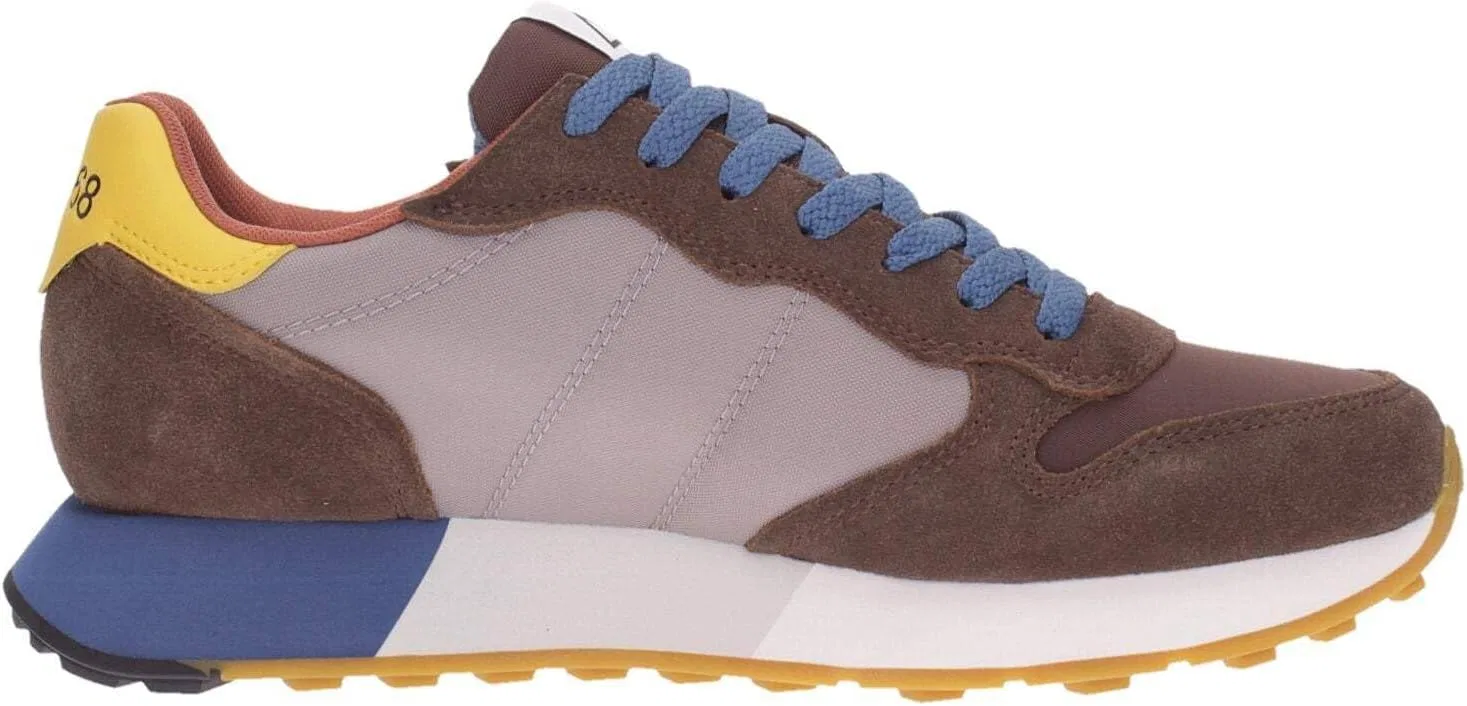 Мужские кроссовки SUN68 Jaki 2.0, двухцветные, Z36116 8050161666678-44, Brown / Grey — фото 3