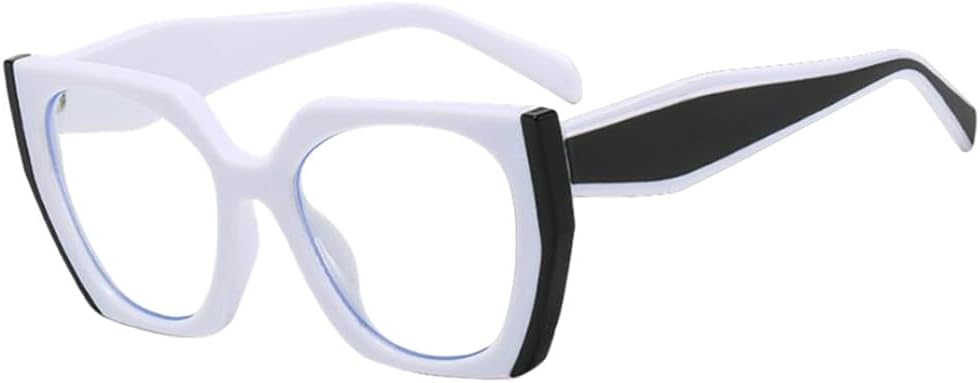 

Женские солнцезащитные очки LVTFCO Fashion в крупной оправе, модные белые и черные, большие, солнцезащитные очки для женщин, защита от ультрафиолета UV400, C9 White Clear