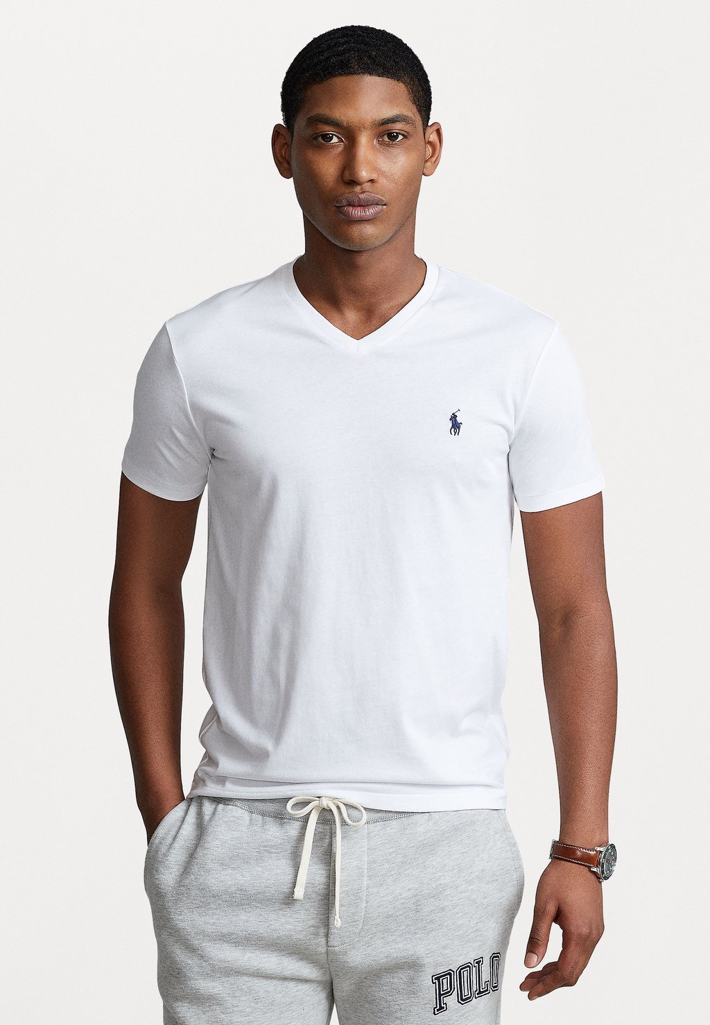 

Базовая футболка SHORT SLEEVE Polo Ralph Lauren, белый