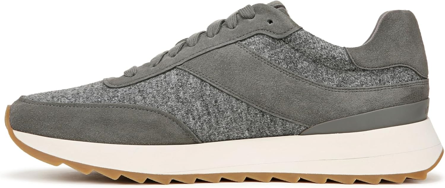 

Кроссовки Vince Mens Edric на шнуровке, серый