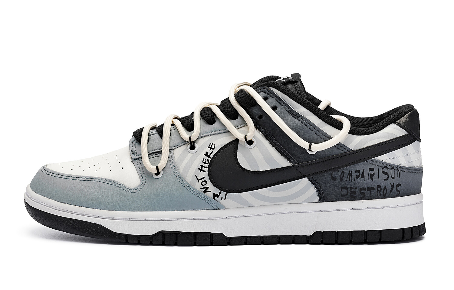 

Кроссовки Nike Dunk Skateboard Shoes Men Low-Top Gray