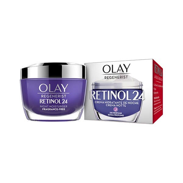 Крем для лица Olay — Regenerist Retinol24 Ночной увлажняющий с витамином B3 и ретиноидным комплексом, 50 мл — фото 2