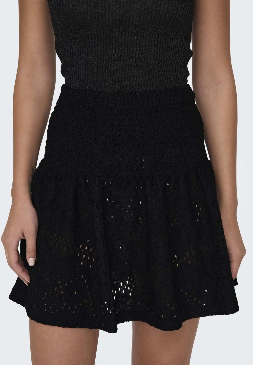 

Мини-юбка ONLLUZ WEAR SKIRT ONLY, черный