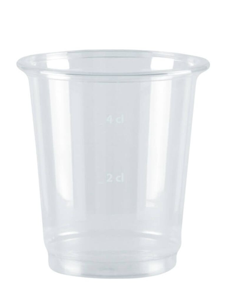 

800 рюмок, ПЭТ, прозрачные, 2 кл/4 кл Plastikbecher