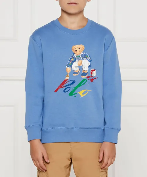 

Трикотажная толстовка lscnm4 Regular fit Polo Ralph Lauren, синий