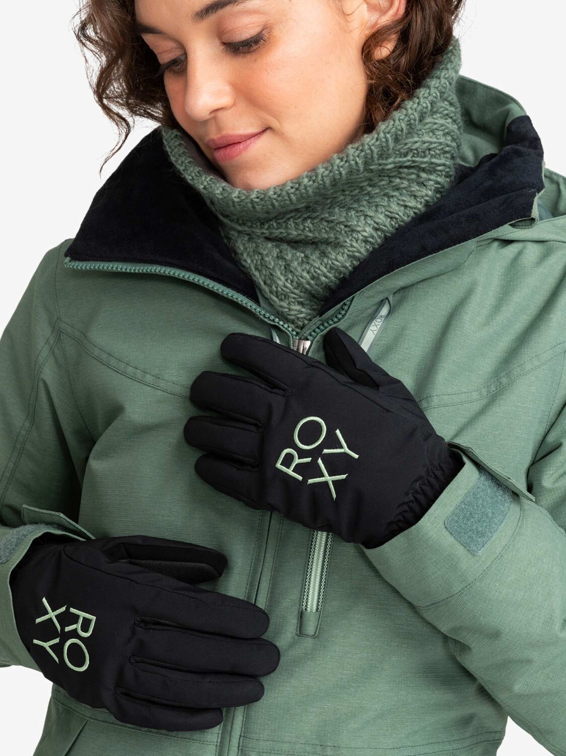 

Перчатки для сноуборда Roxy FRESHFIELD GLOVES, черный