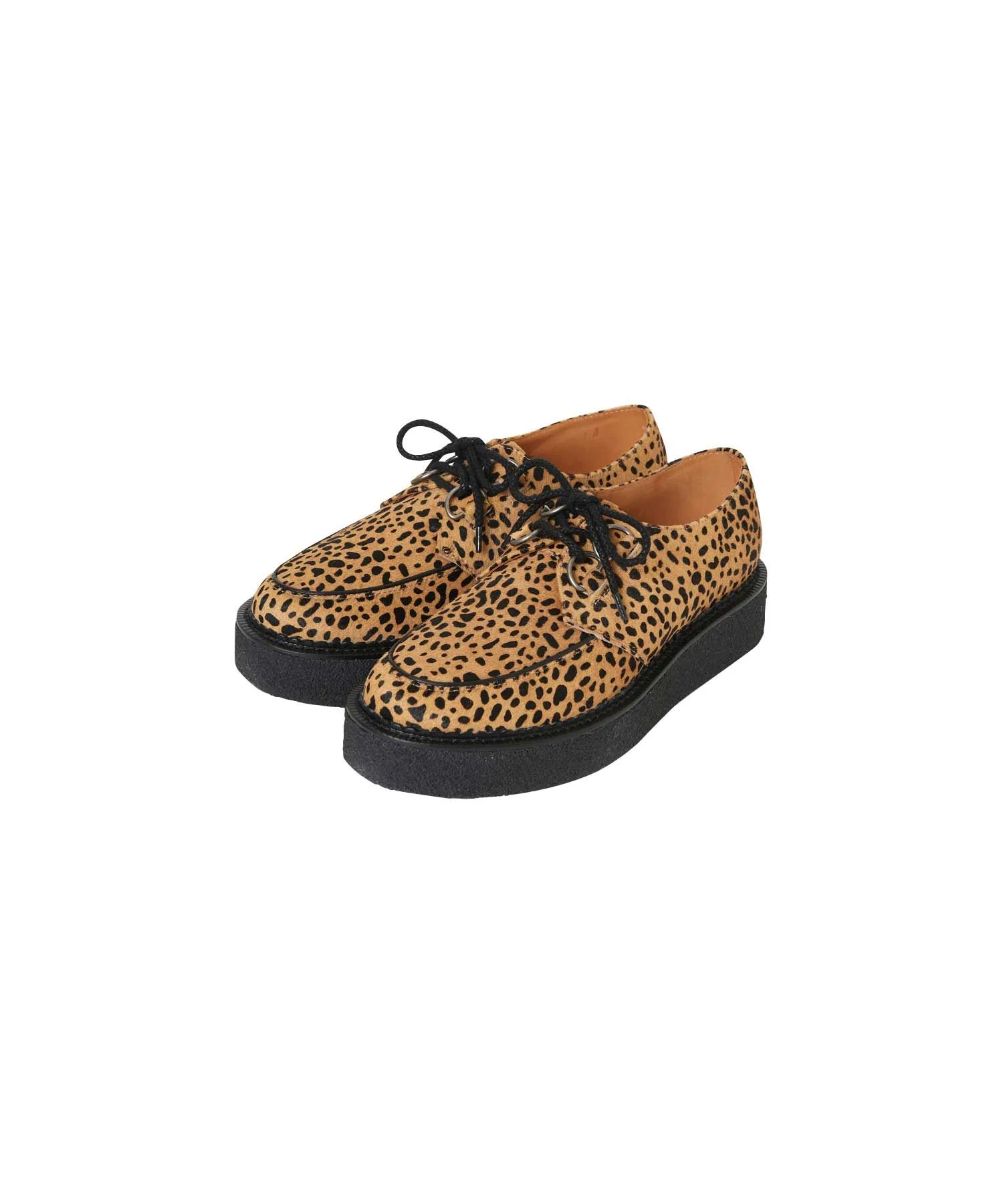 Мужские лоферы HYSTERIC GLAMOUR на креповой подошве beige