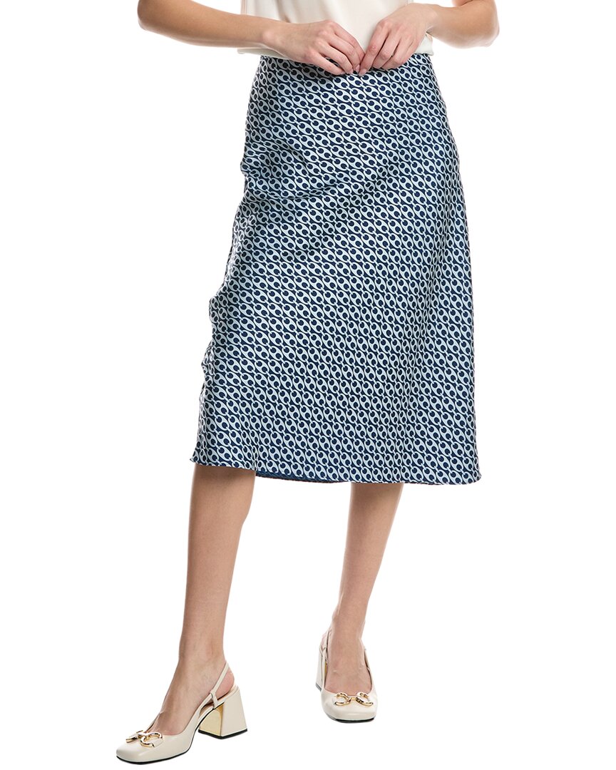 

Flora Bea NYC Миди-платье, синий