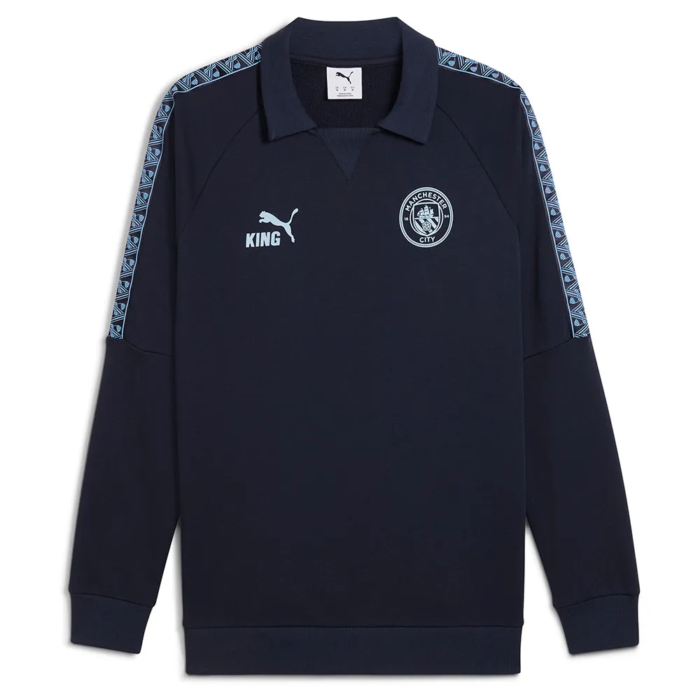 

Лонгслив Puma Manchester City FC King Anthem 25/26, синий