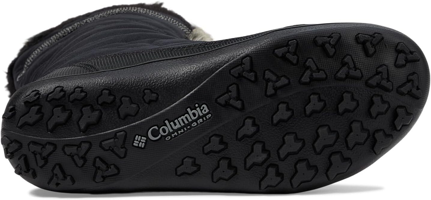Женские ботинки Columbia Minx Mid III стеганые высокие, черный — фото 3