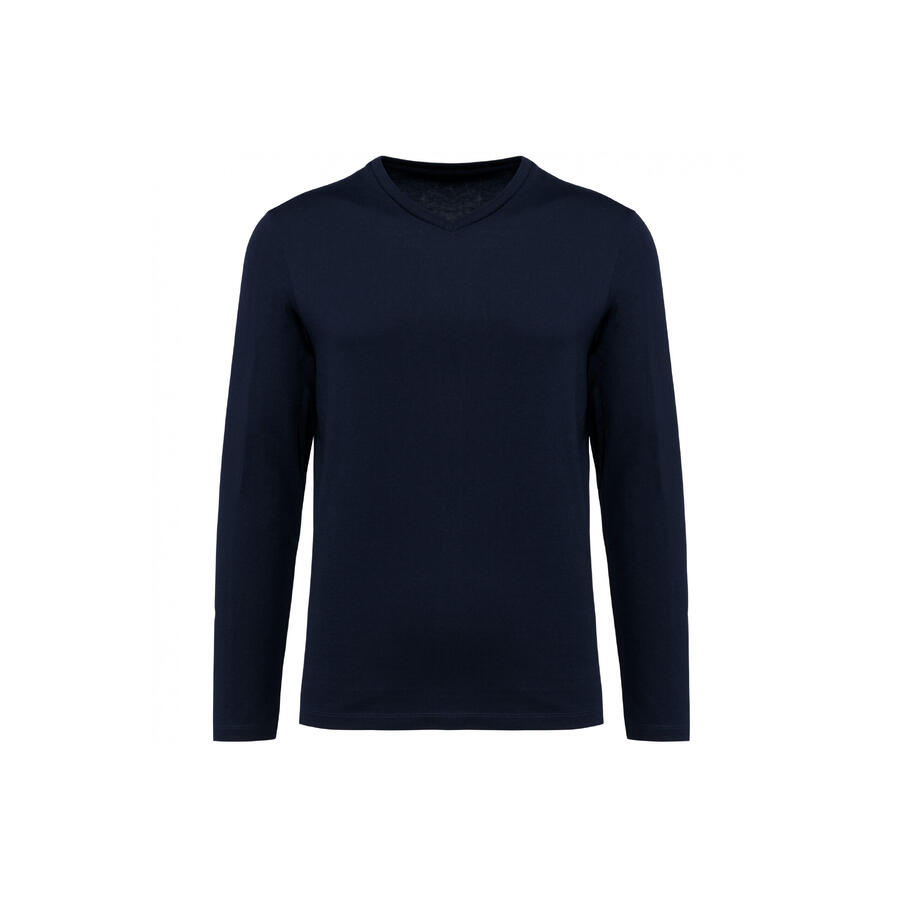 

Рубашка с длинными рукавами suprima с v-образным вырезом Kariban Premium