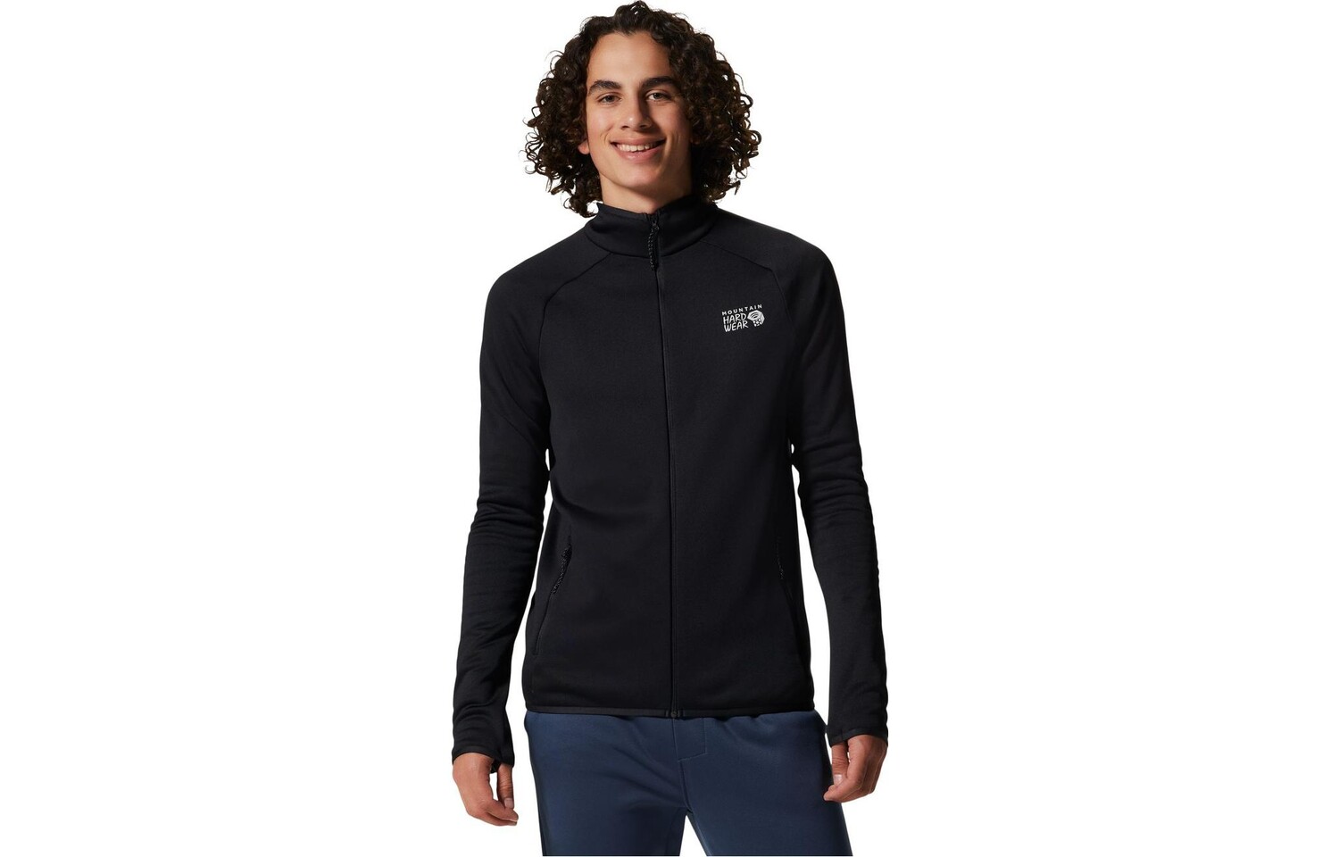 

Флисовая куртка мужская черный Mountain Hardwear