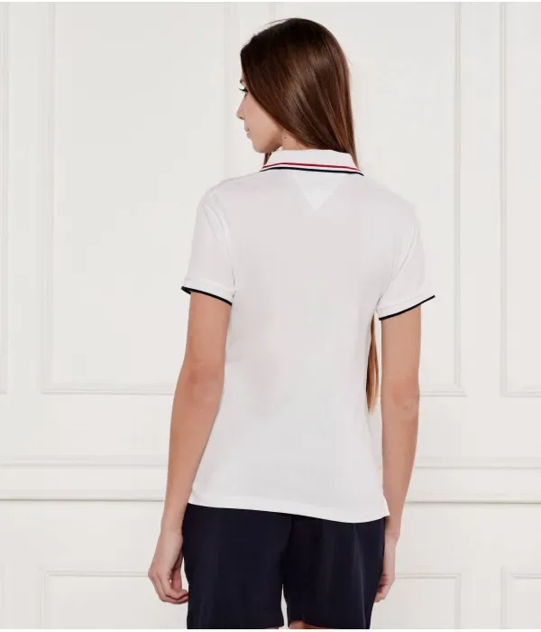 Полюс slim fit Tommy Hilfiger, белый — фото 3