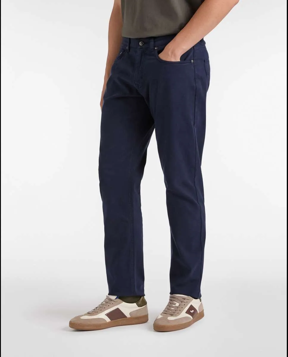 

Мужские узкие брюки с пятью карманами Harmont&Blaine, темно-синий