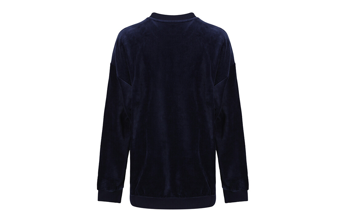 CREW SWEATSHIRT Толстовка женская темно-синяя Adidas Originals, темно-синий — фото 2