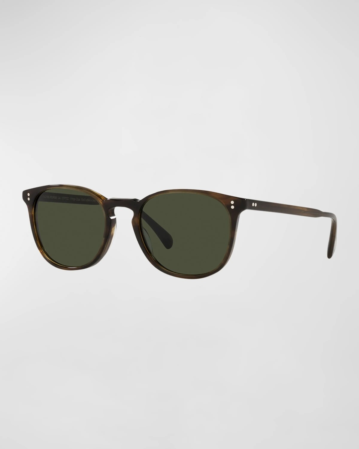 

Мужской Финли Эсквайр. Круглые солнцезащитные очки Oliver Peoples, цвет Dark Brown