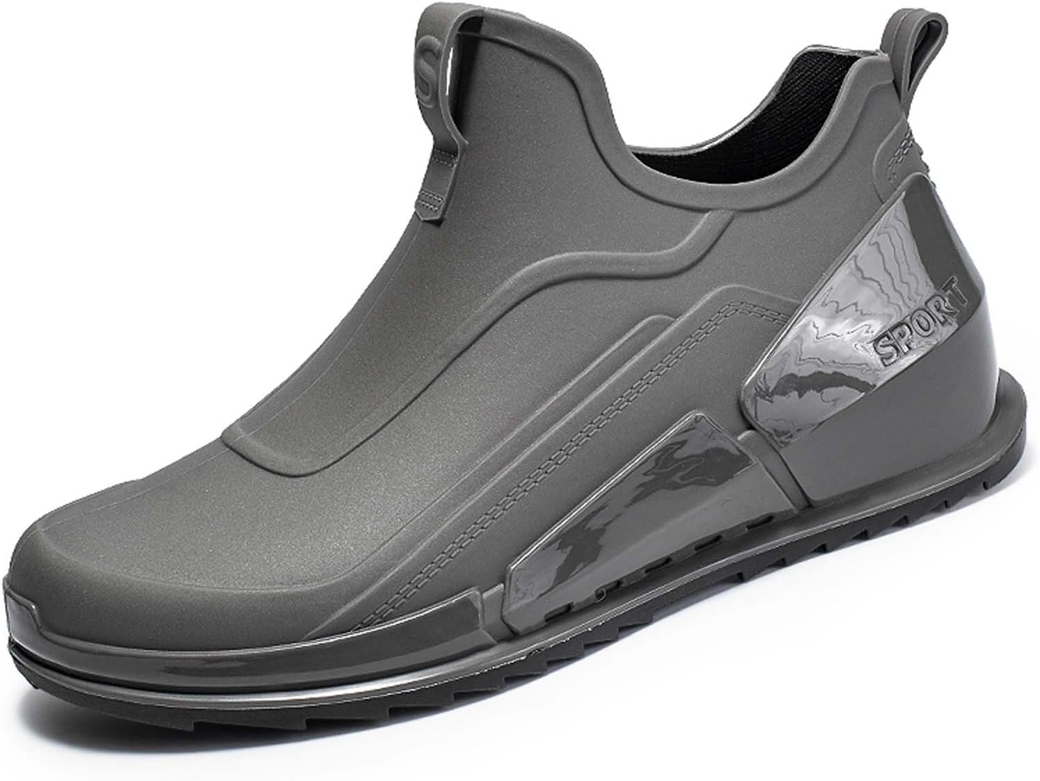 

Мужские дождевые туфли, нескользящие, для улицы, удобные, легкие, повседневные кроссовки для прогулок, путешествий и походов Generic, серый