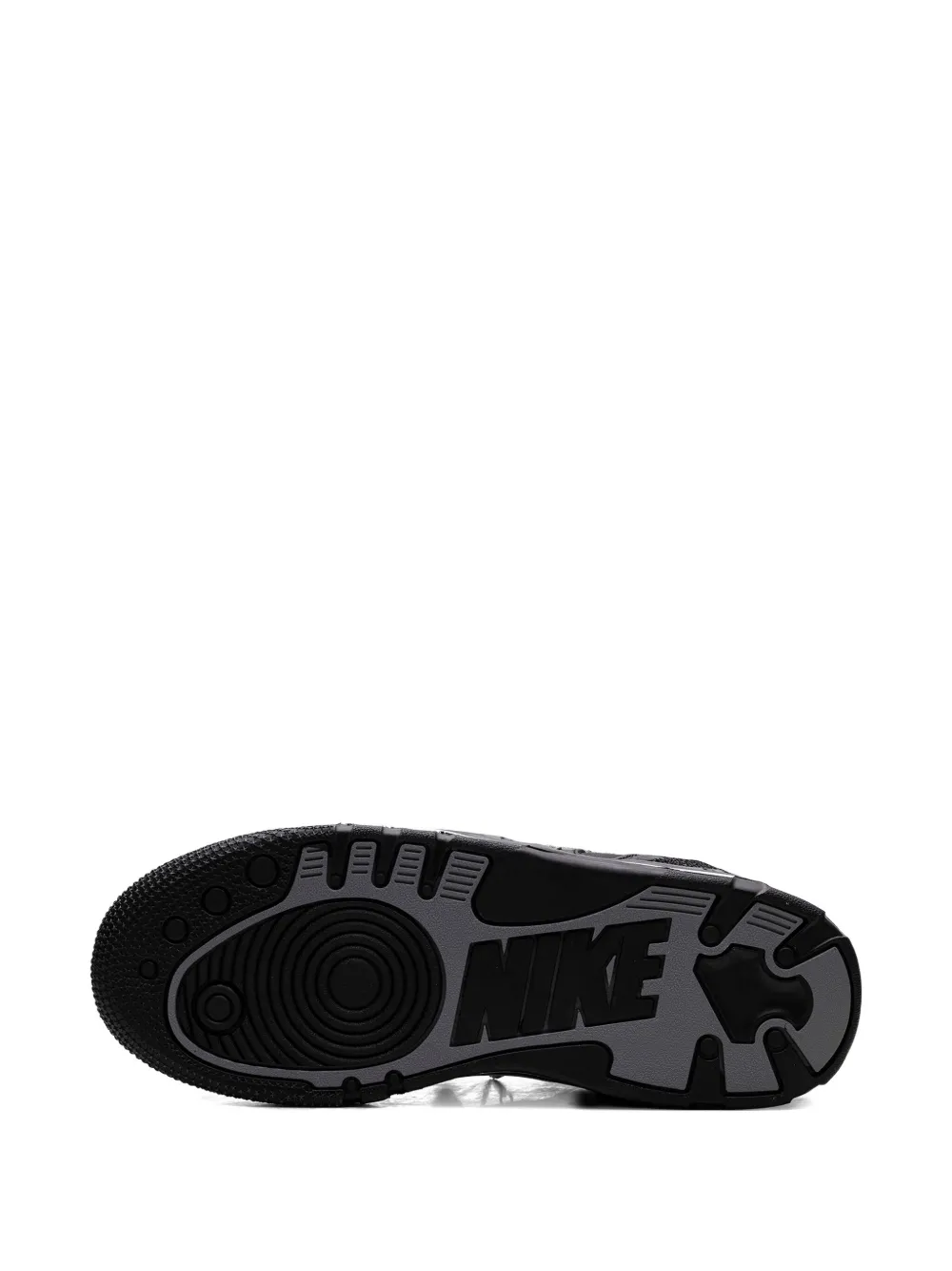 Кроссовки Air Force 3 SP Black/White/Smoke Grey/Metallic Platinum из коллаборации с NIGO Nike, черный — фото 4