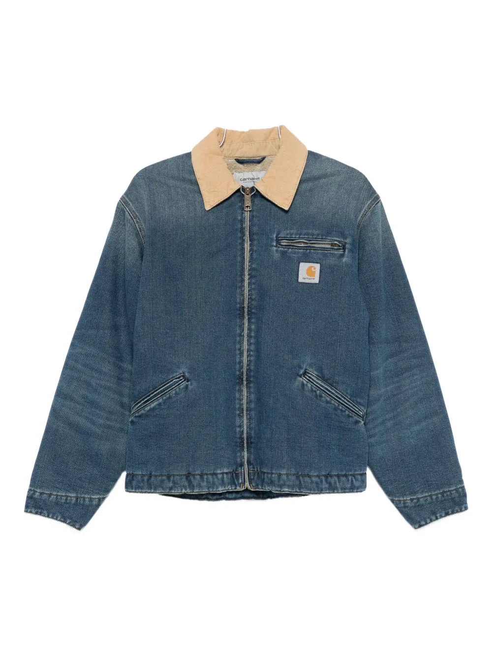 

Джинсовая куртка с контрастным воротником CARHARTT WIP, синий