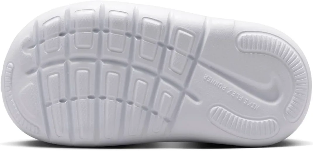 Кроссовки для бега Nike Flex Runner 4 для детей и подростков, белый/серый/коралловый — фото 2