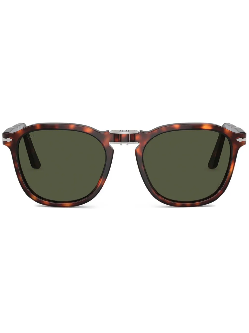 

Солнцезащитные очки в квадратной оправе Persol, коричневый