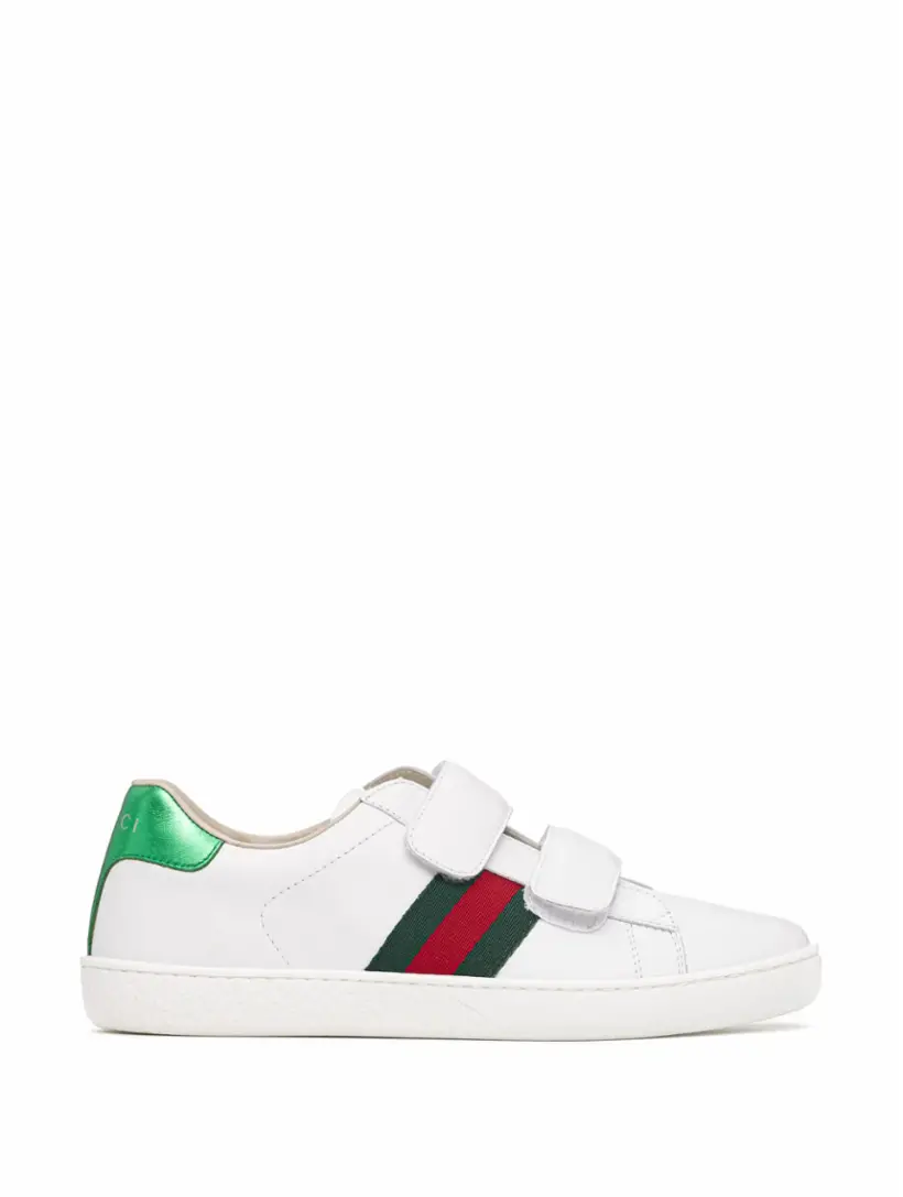 

Кожаные кеды Gucci Ace Gucci, белый