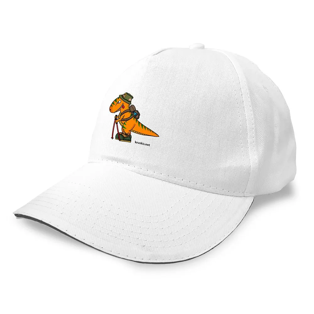 

Бейсболка Kruskis Dino Trek, белый
