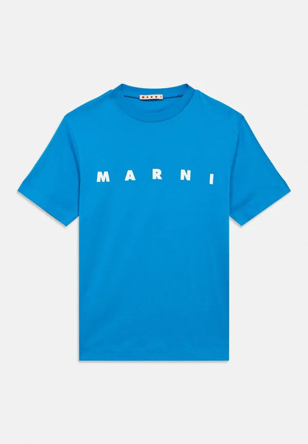 Футболка унисекс с принтом Marni, Marine Bluette