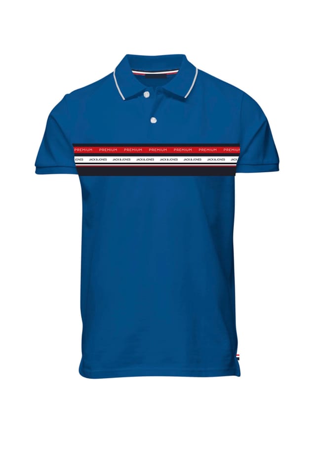 

Рубашка поло рубашка jprbluwillow Jack & Jones, синий