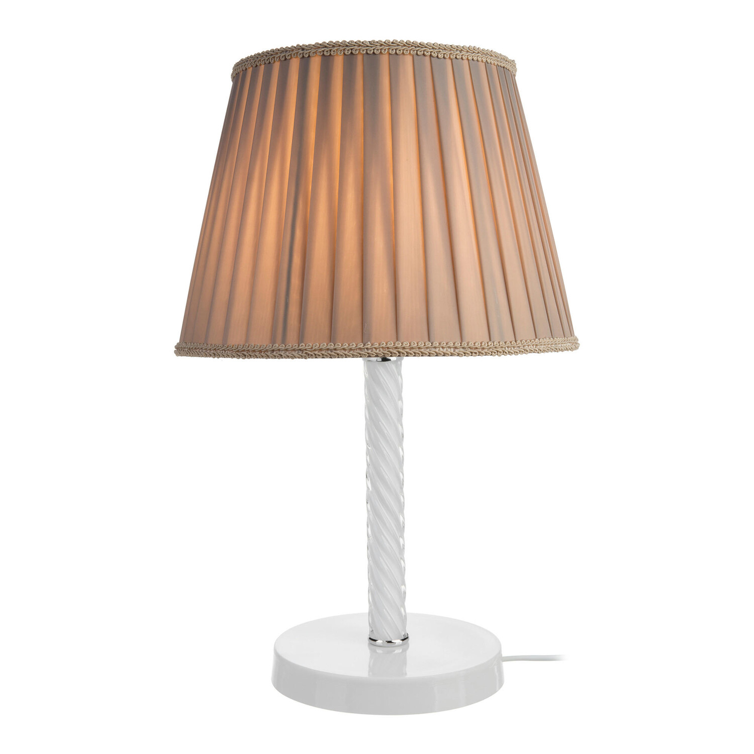 

Настольная лампа lux.pro, 25x25x40 см, бежевый