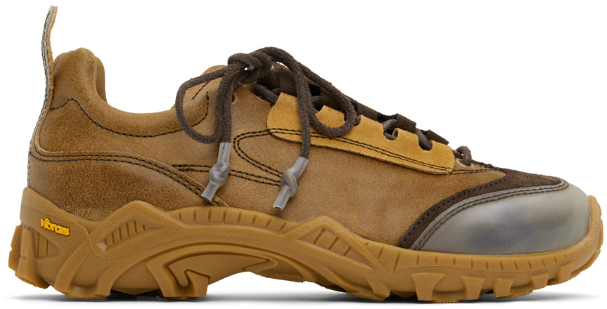 

Коричневые кроссовки Gabe OUR LEGACY, Autumn oak suede