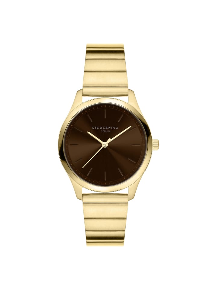 

LIEBESKIND BERLIN Наручные часы Round Staple в золотом исполнении