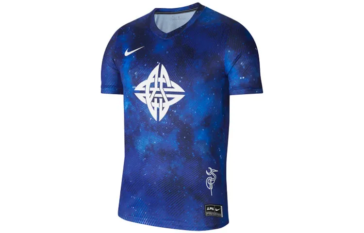 Nike Футболка LPL мужская бирюзово-синяя — фото 2