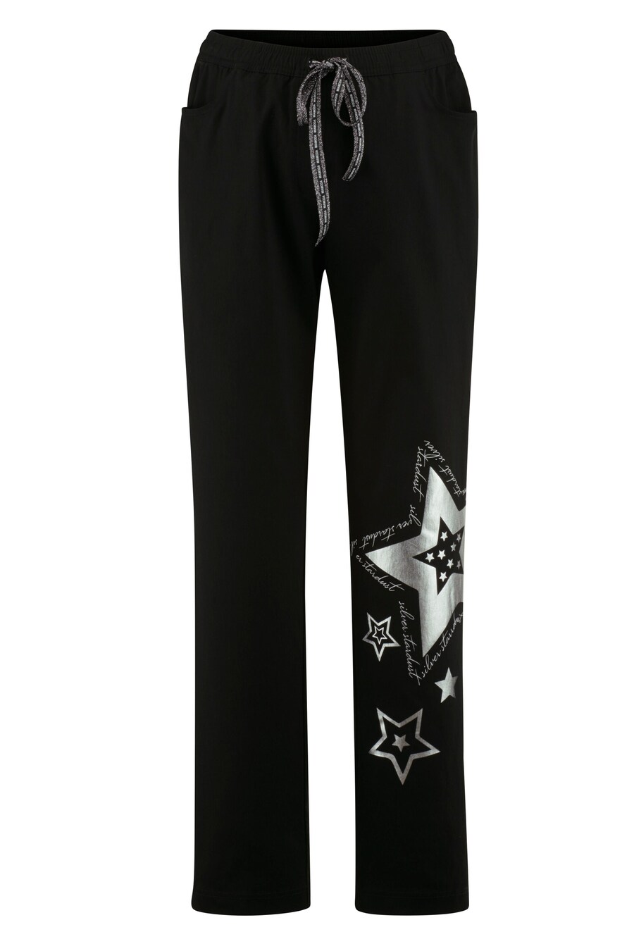 

Тканевые брюки MIAMODA Loose fit Pants, черный