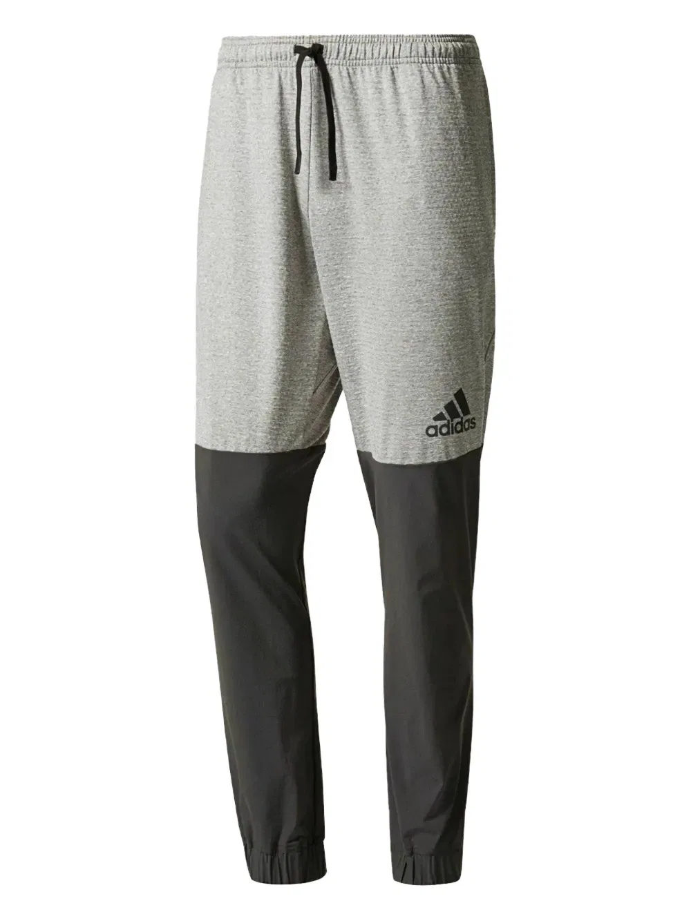 Спортивные брюки на завязках Adidas, серый