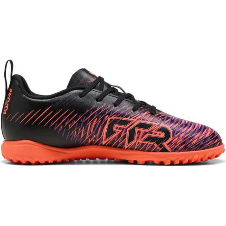 FUTURE 8 Low Top детские футбольные бутсы PUMA, черный — фото 3