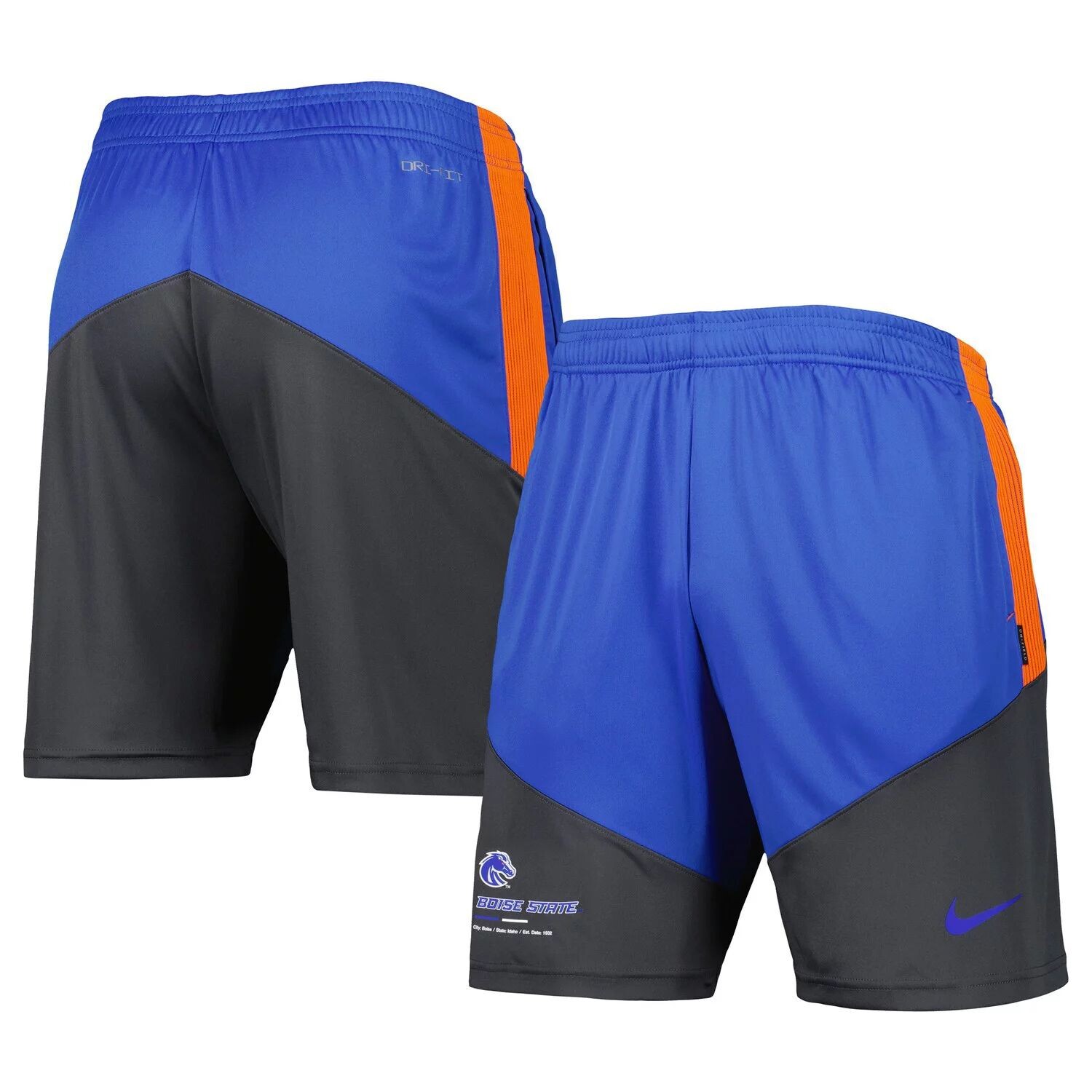 

Мужские шорты Royal/Антрацит Boise State Broncos Performance Player Nike