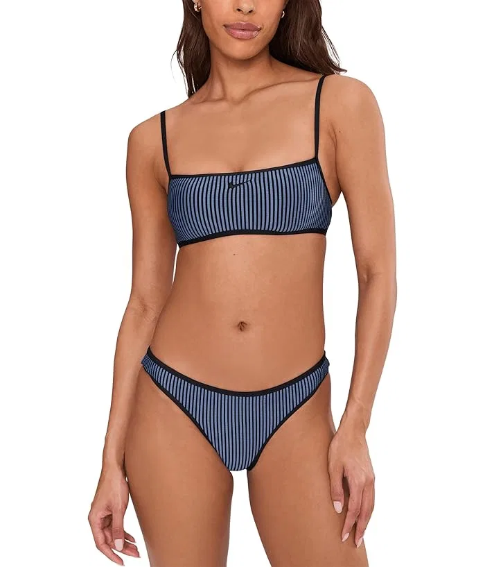 Плавки Nike Ripple Texture Hipster Bottom, Slate — фото 2