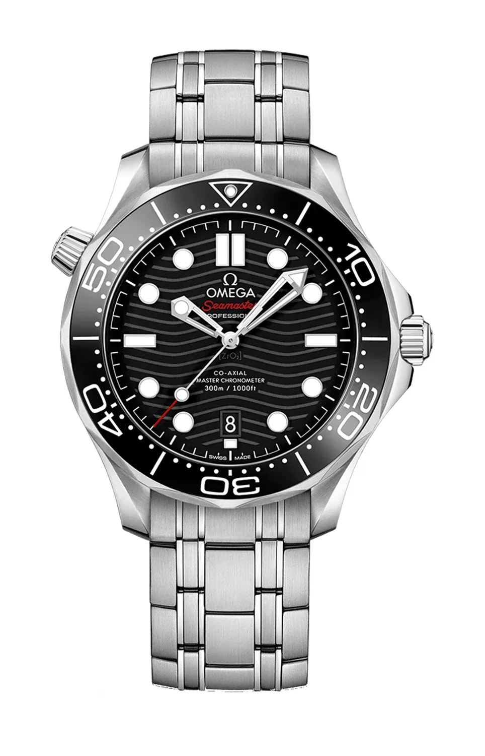 DIVER 300M OMEGA CO-AXIAL MASTER CHRONOMETER - 210.30.42.20.01.001Водолазные 300M OMEGA Co-Axial Мастер Хронометр - 210.30.42.20.01.001, черный